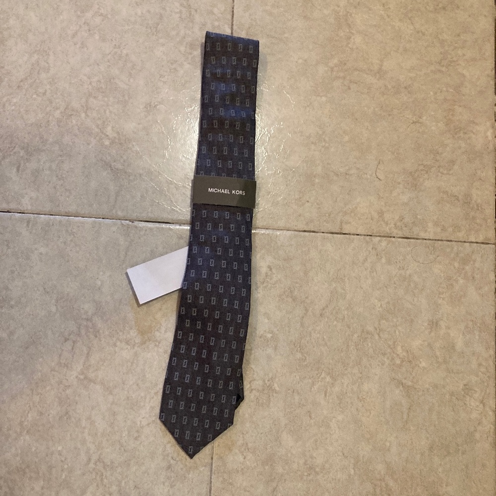 Michael Kors Light Gray Men's Tie